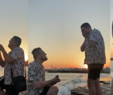 Βίντεο: Ζευγάρι γκέι έκανε πρόταση γάμου ο ένας στον άλλο την ίδια στιγμή στην Κρήτη