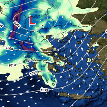 Καιρός: Ισχυρές βροχές τις επόμενες ημέρες στην Ελλάδα – Προειδοποίηση για έντονα φαινόμενα