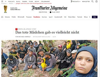 «Το νεκρό κορίτσι ίσως δεν υπήρξε»: Ο γερμανικός Τύπος «πυροβολεί» το Spiegel για τον Έβρο