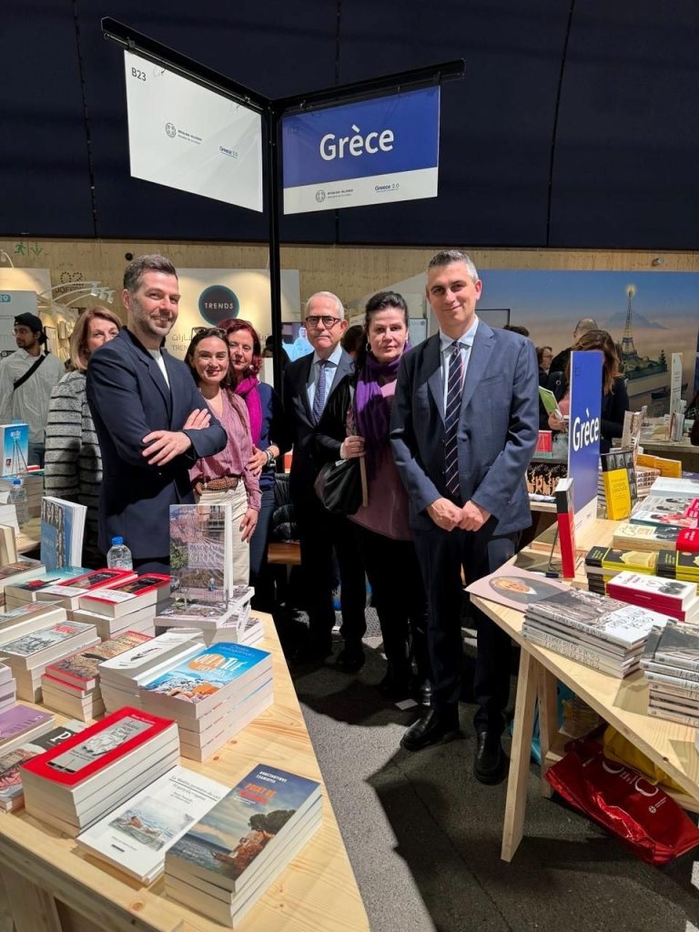 Παρίσι: Δυναμική η ελληνική συμετοχή στο φετεινό Φεστιβάλ Βιβλίου