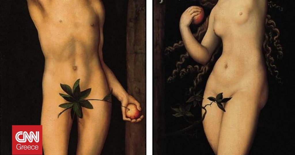 Τα φύλα συκής και η λογοκρισία στα έργα ζωγραφικής του Μεσαίωνα